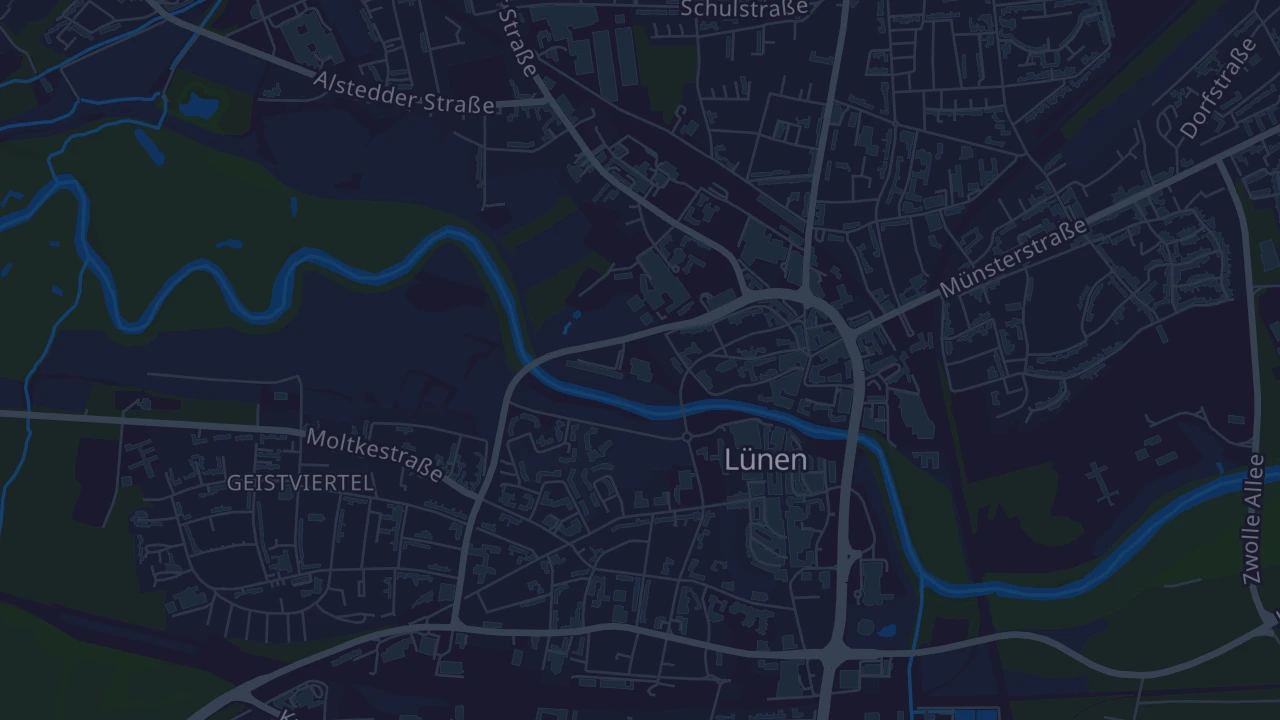 Karte von Lünen