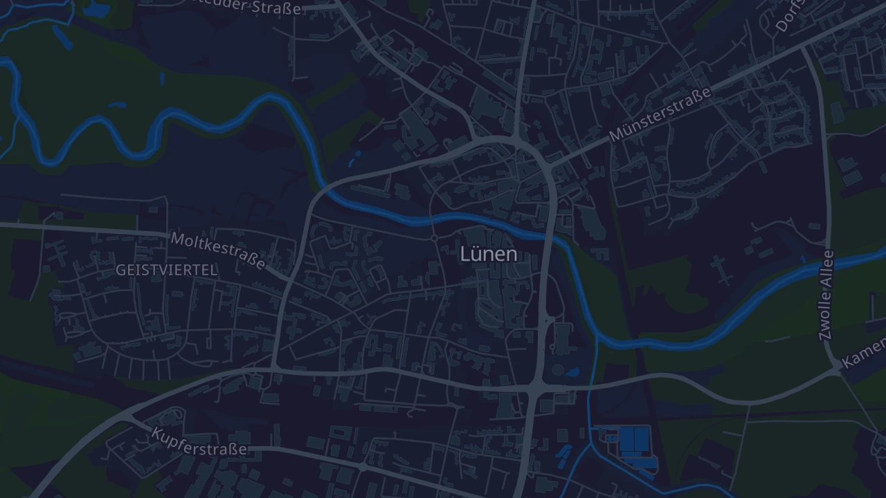 Karte von Lünen