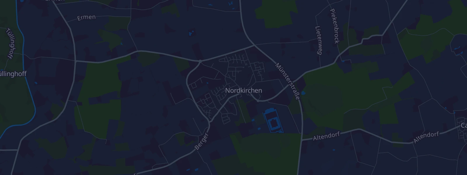 Karte von Nordkirchen