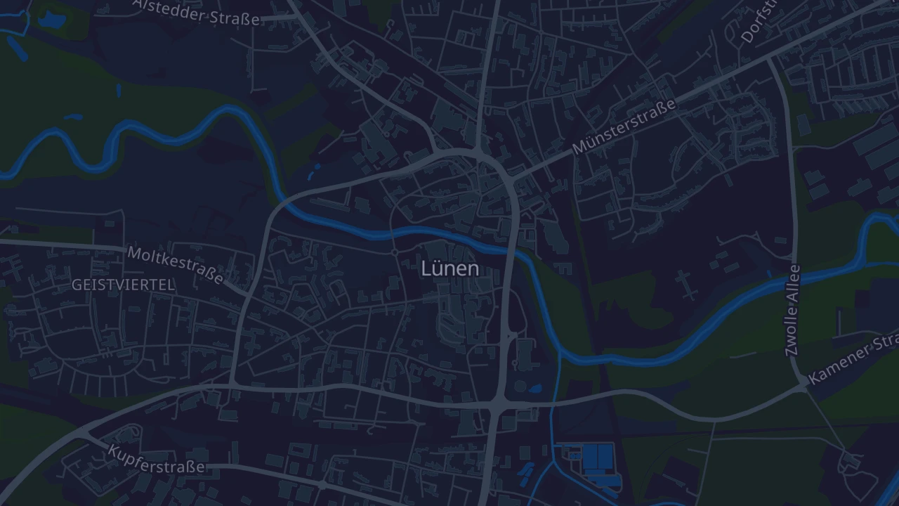 Karte von Lünen