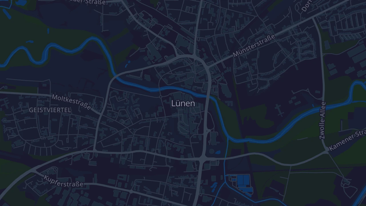 Karte von Lünen