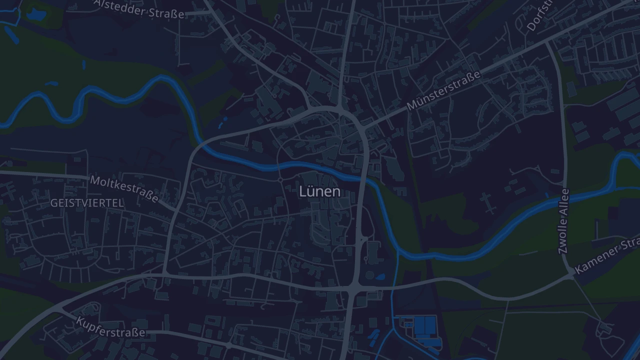 Karte von Lünen