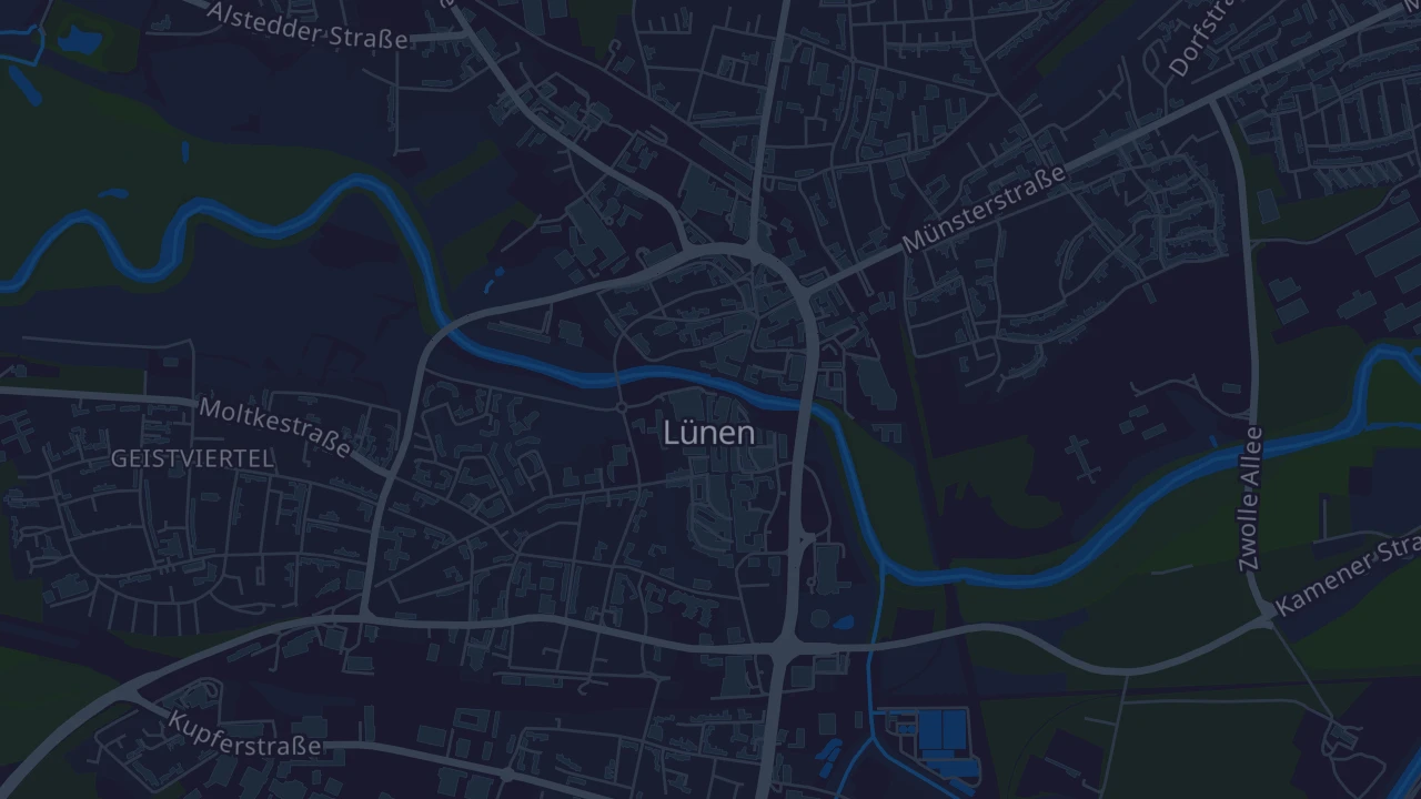 Karte von Lünen