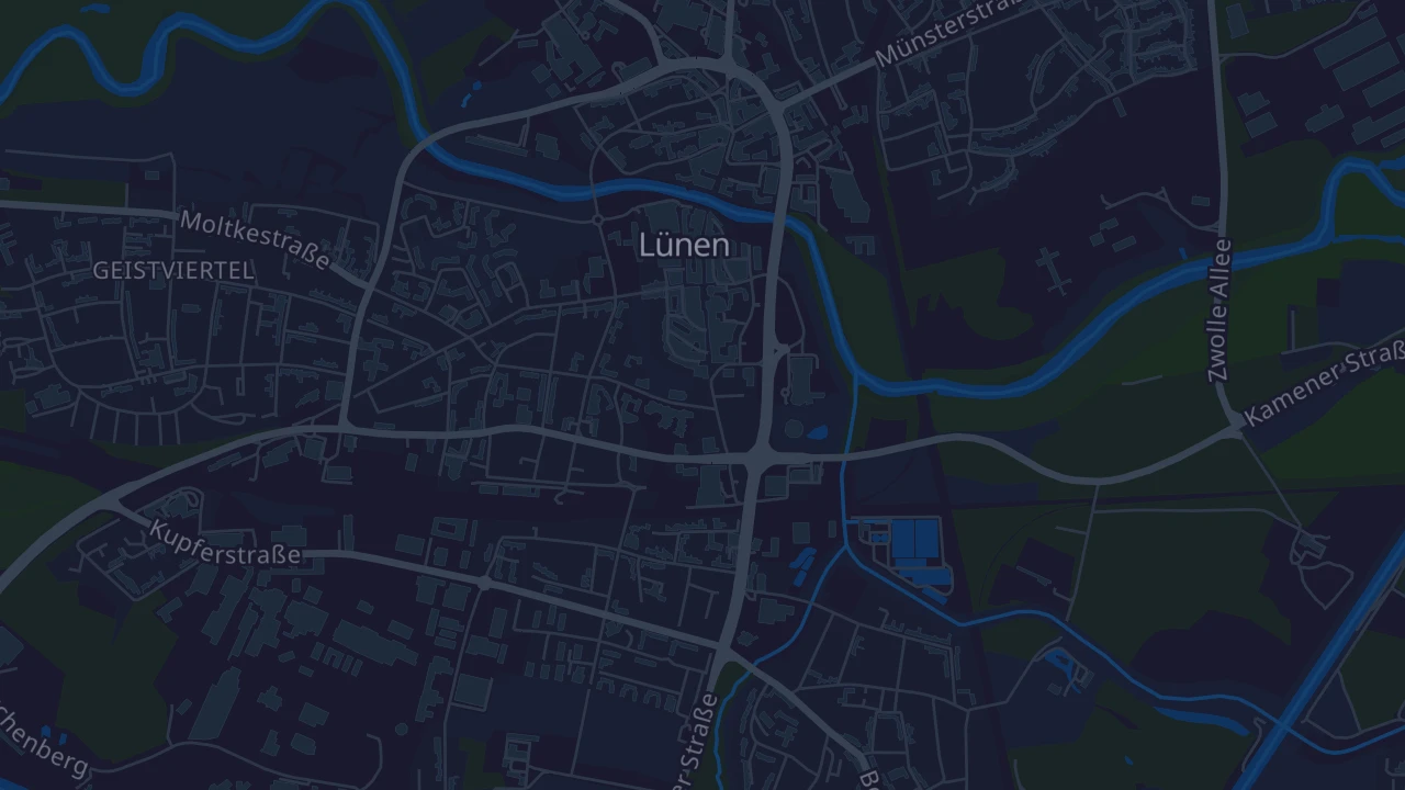 Karte von Lünen