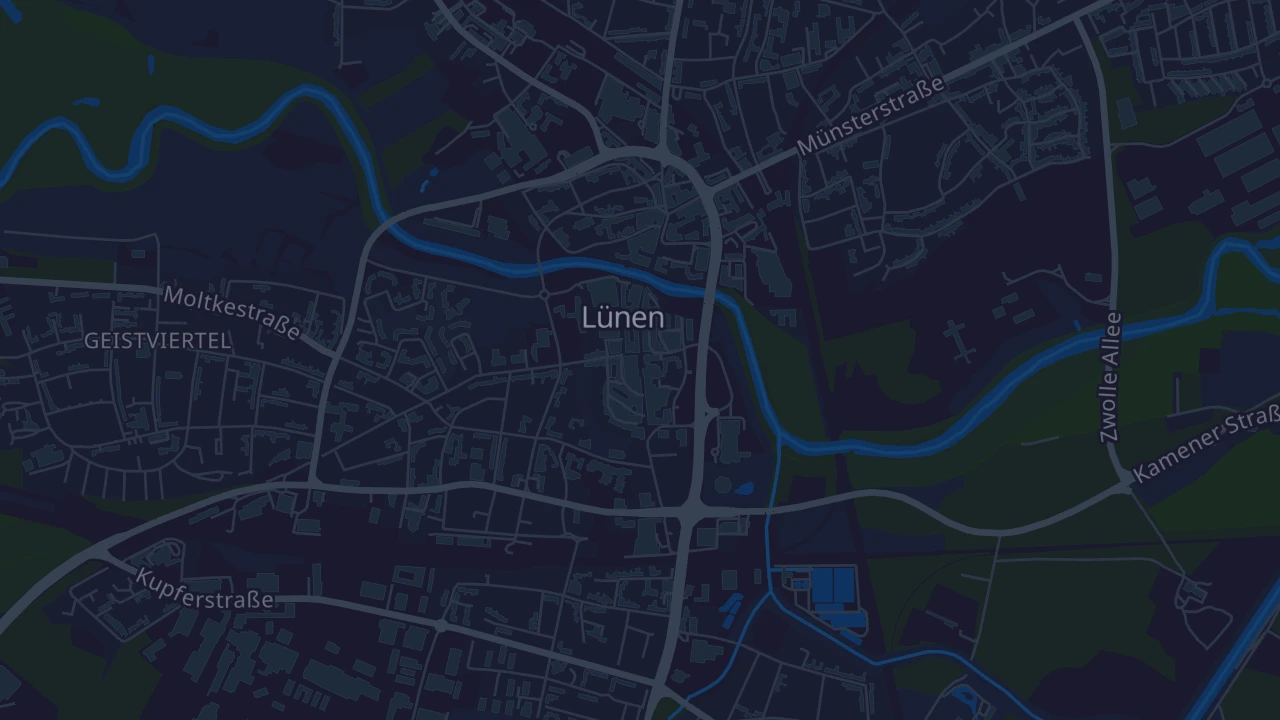 Karte von Lünen