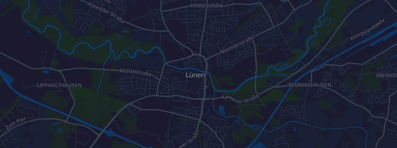 Karte von Lünen
