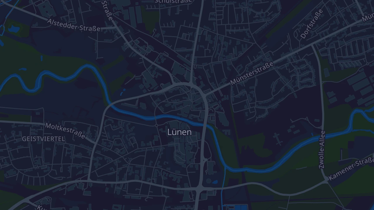 Karte von Lünen
