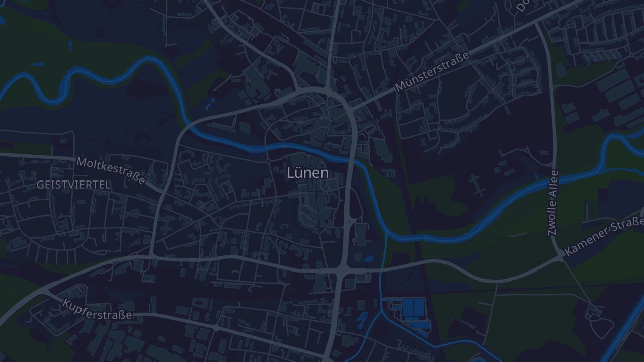 Karte von Lünen