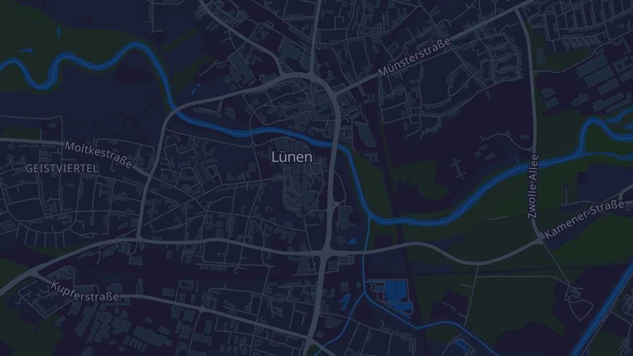 Karte von Lünen