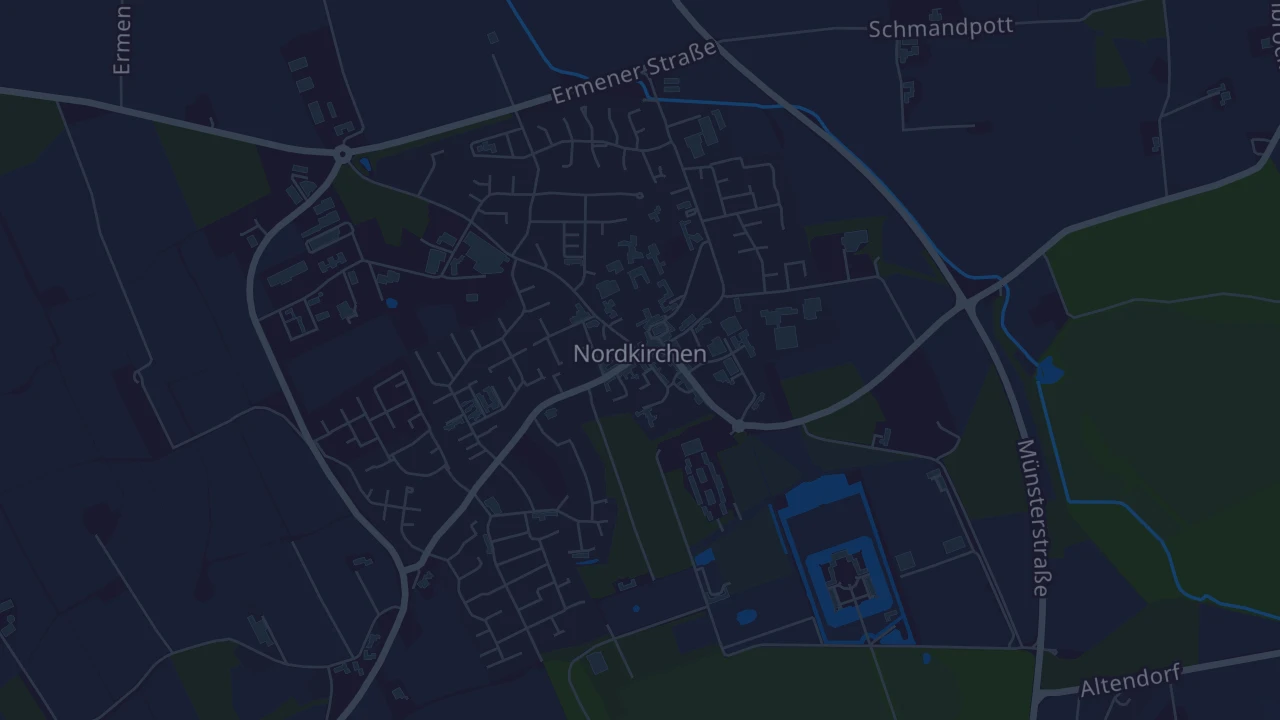 Karte von Nordkirchen