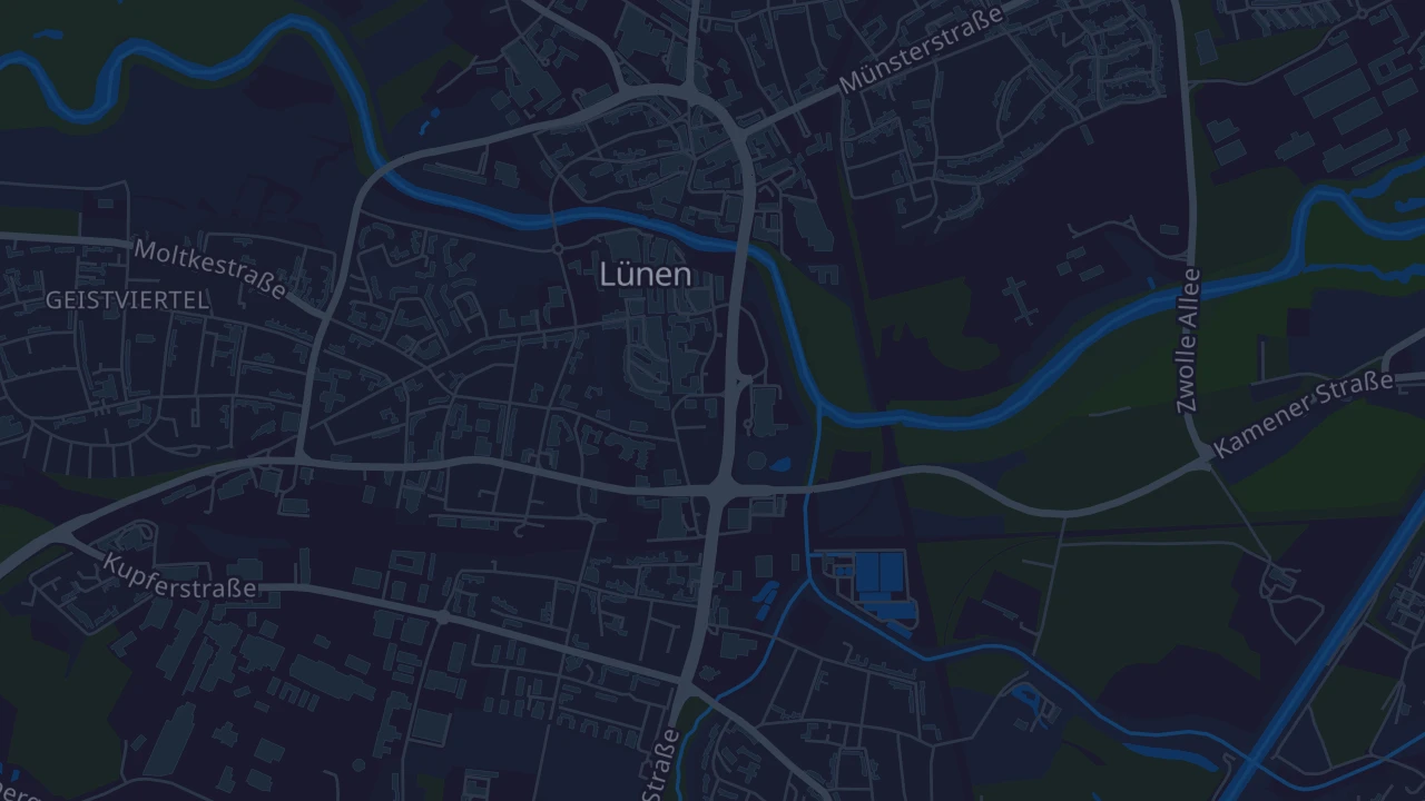 Karte von Lünen