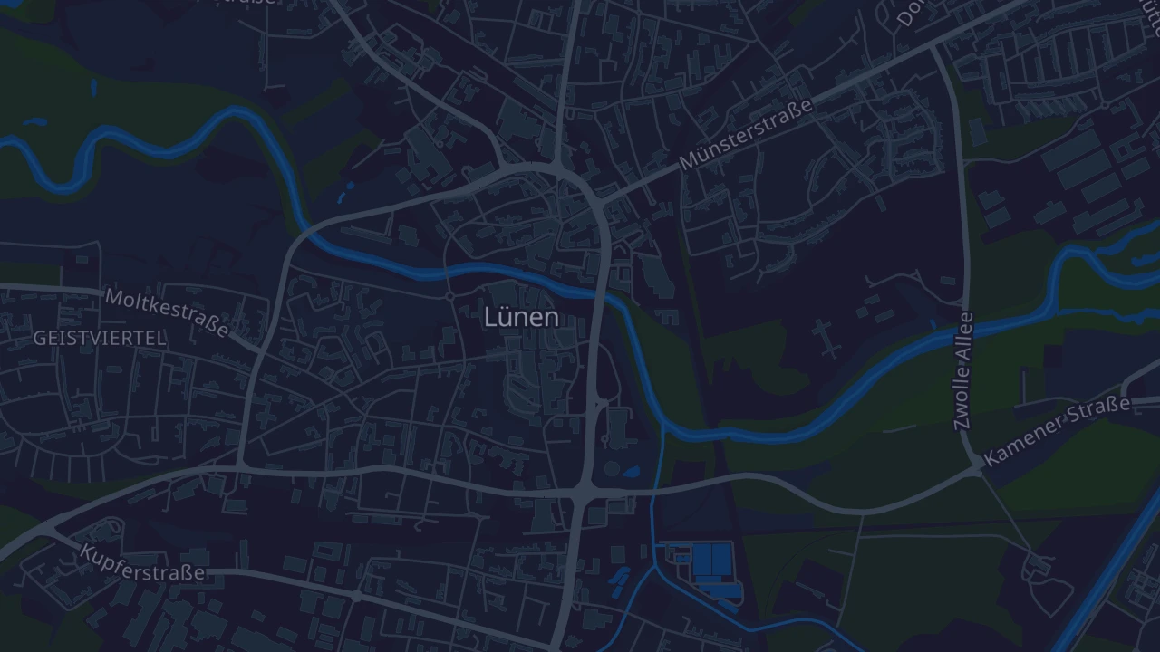Karte von Lünen