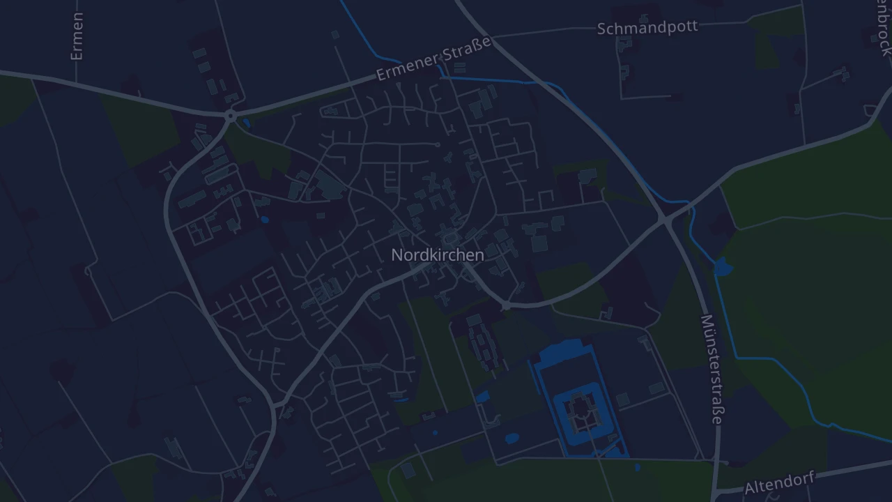 Karte von Nordkirchen