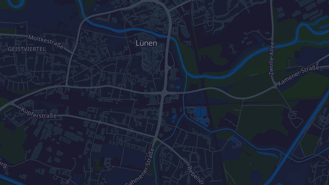 Karte von Lünen