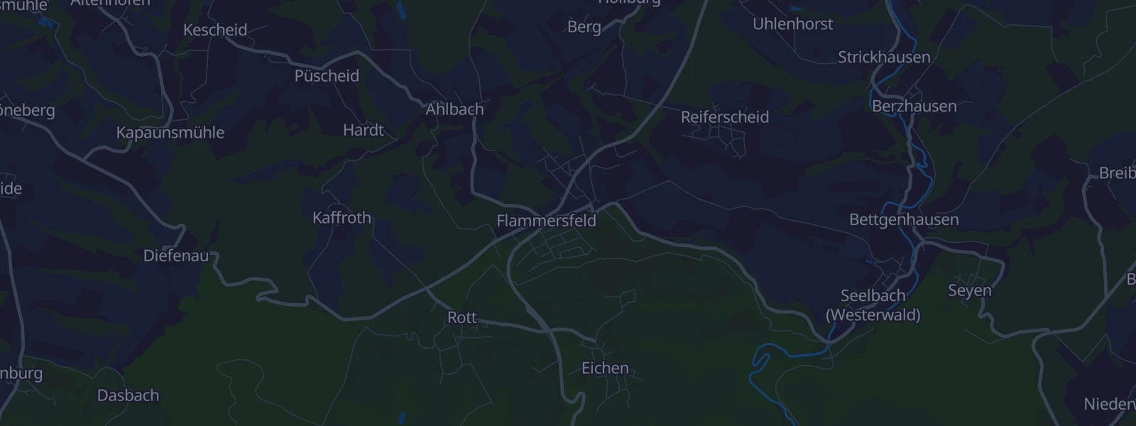 Karte von Flammersfeld