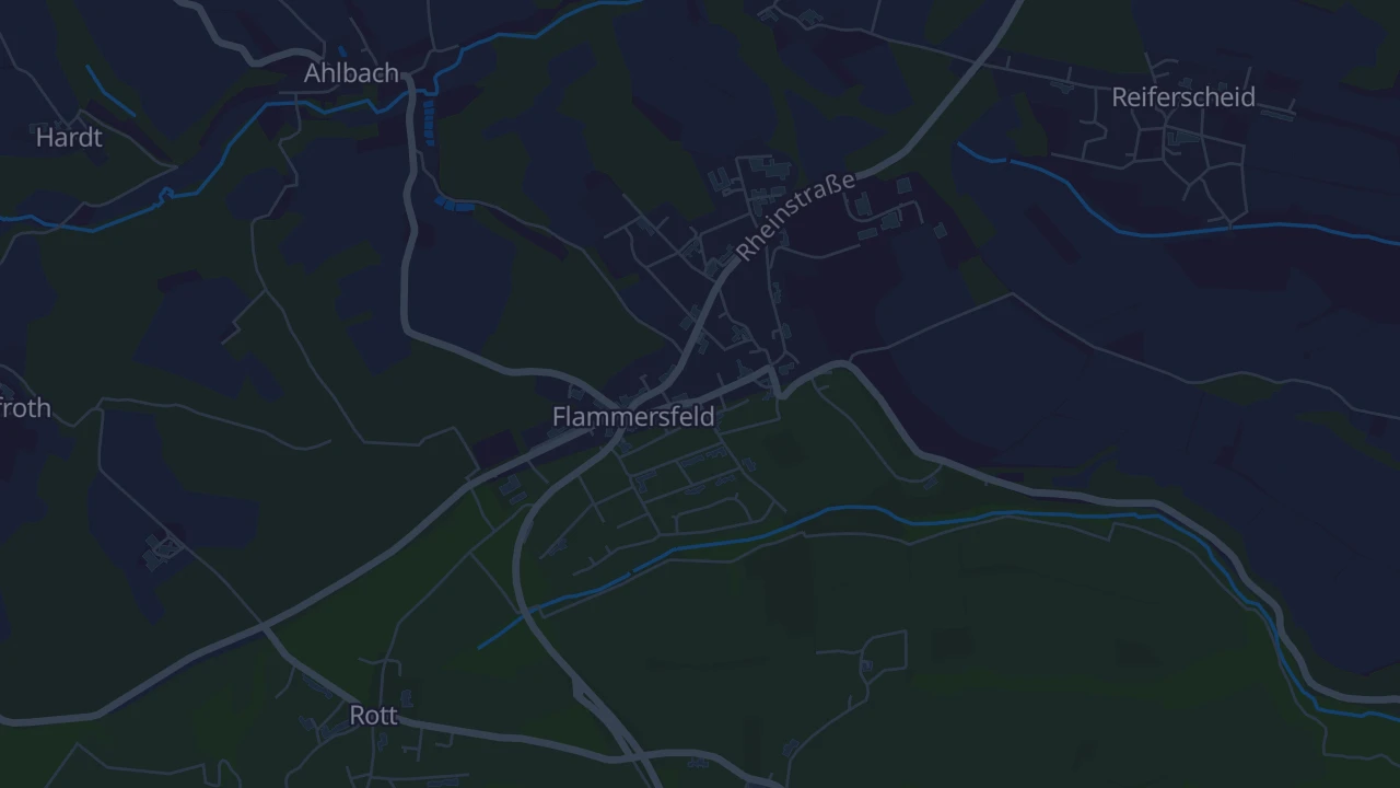 Karte von Flammersfeld