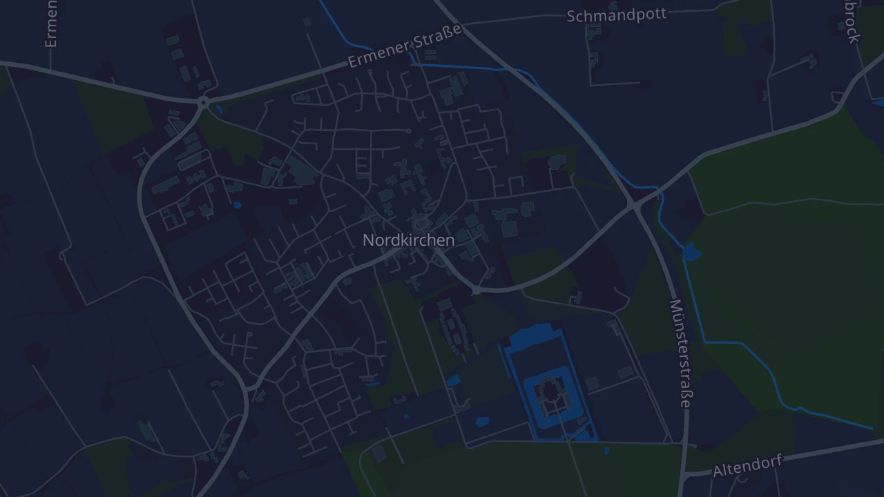 Karte von Nordkirchen