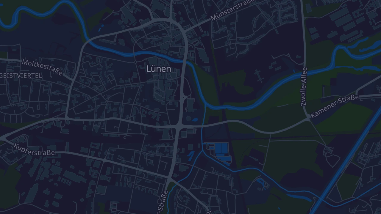 Karte von Lünen