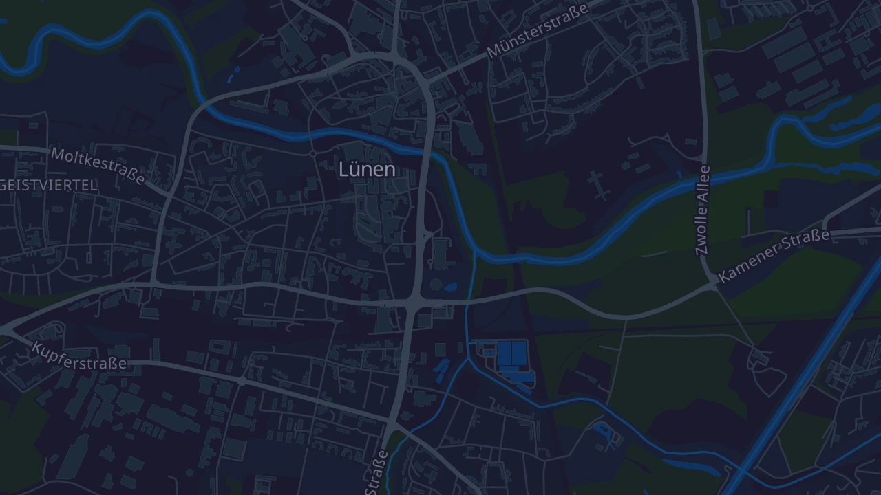 Karte von Lünen