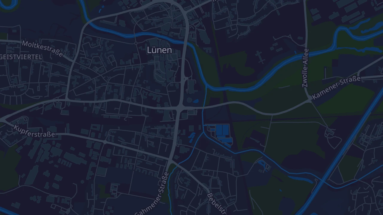 Karte von Lünen