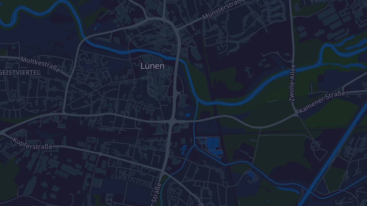 Karte von Lünen