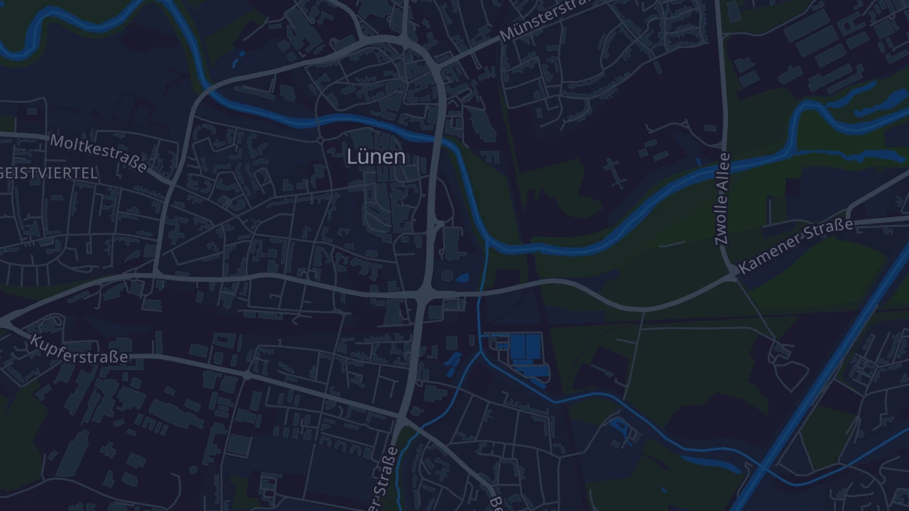 Karte von Lünen