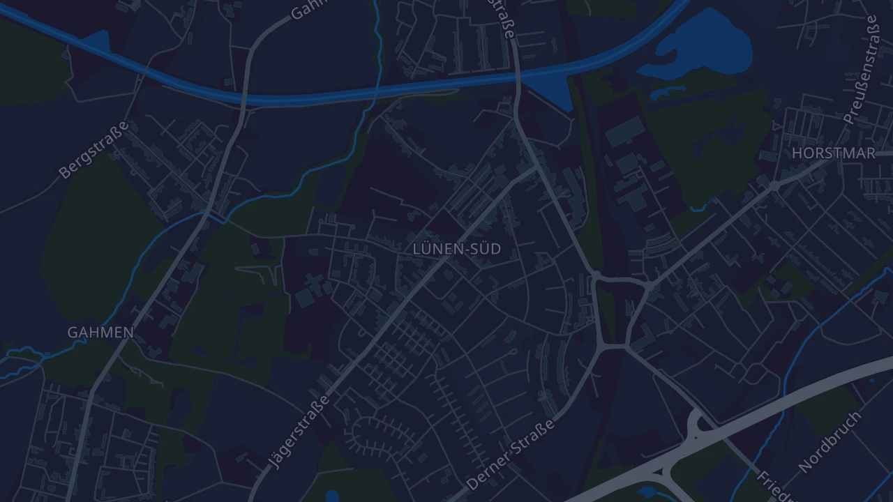 Karte von Lünen
