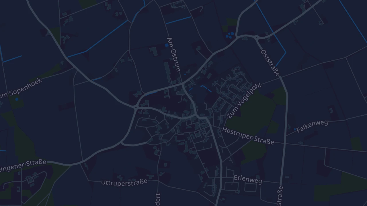 Karte von Lengerich