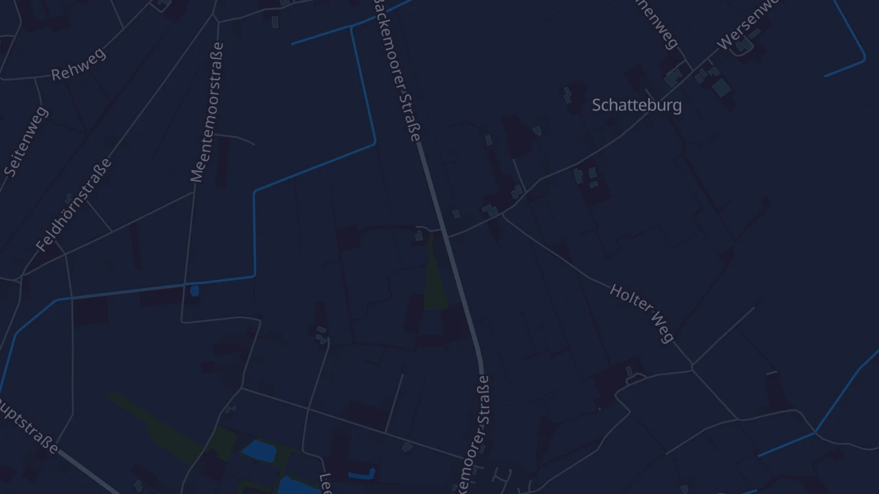 Karte von Backemoor