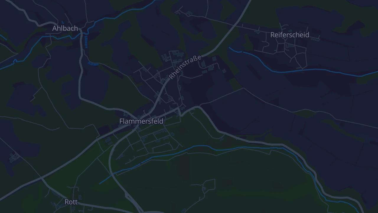 Karte von Flammersfeld