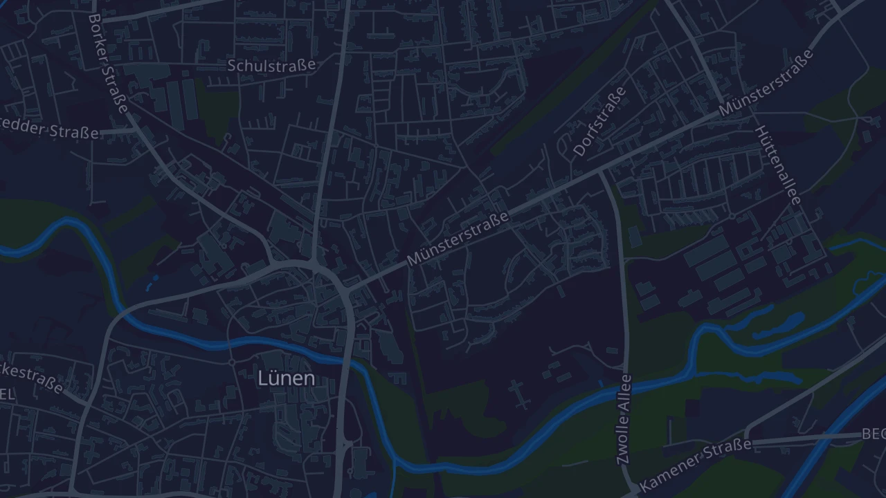 Karte von Lünen