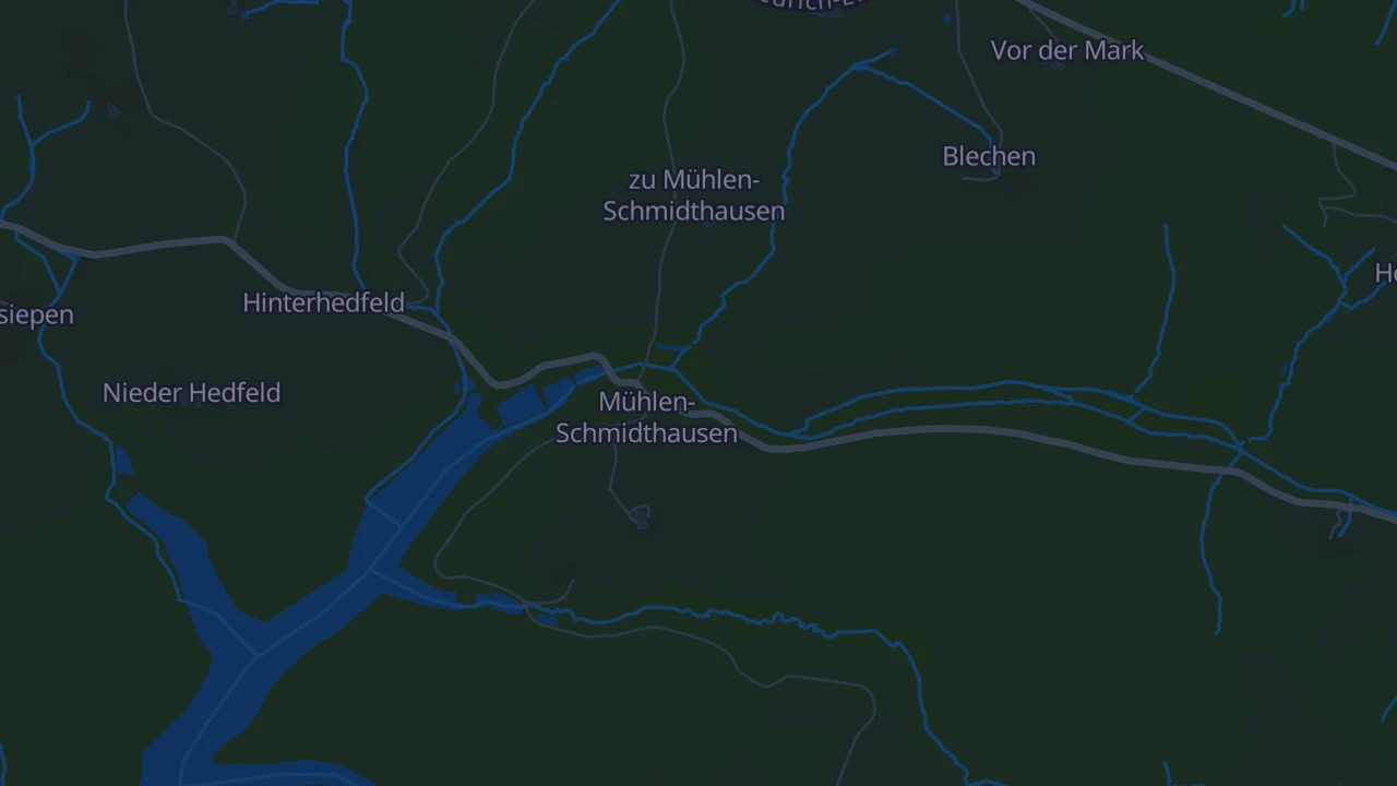 Karte von Kierspe