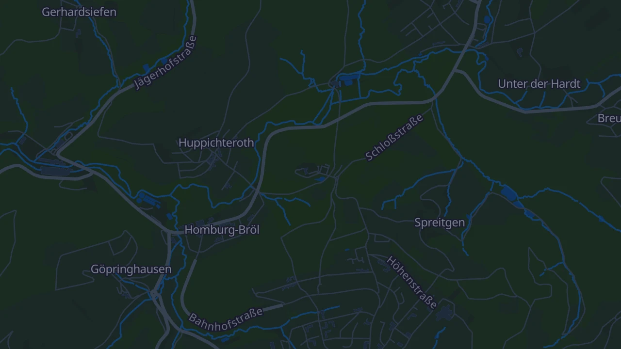 Karte von Nümbrecht