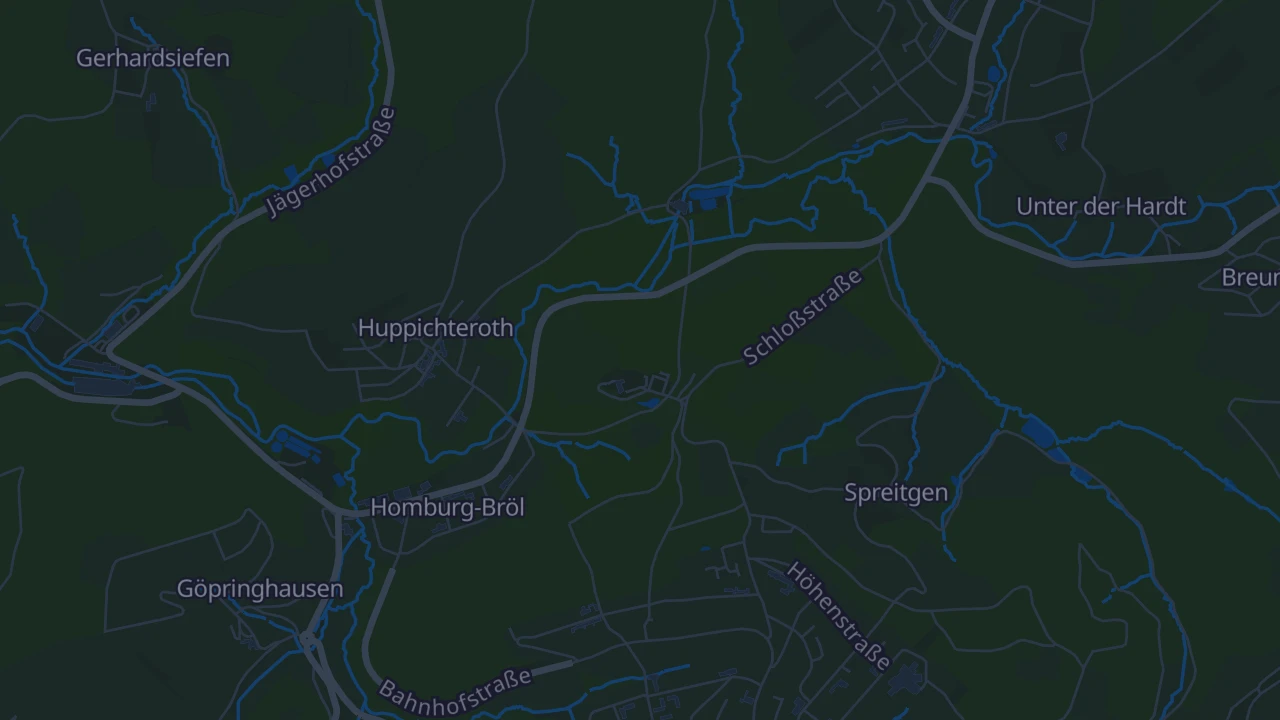 Karte von Nümbrecht