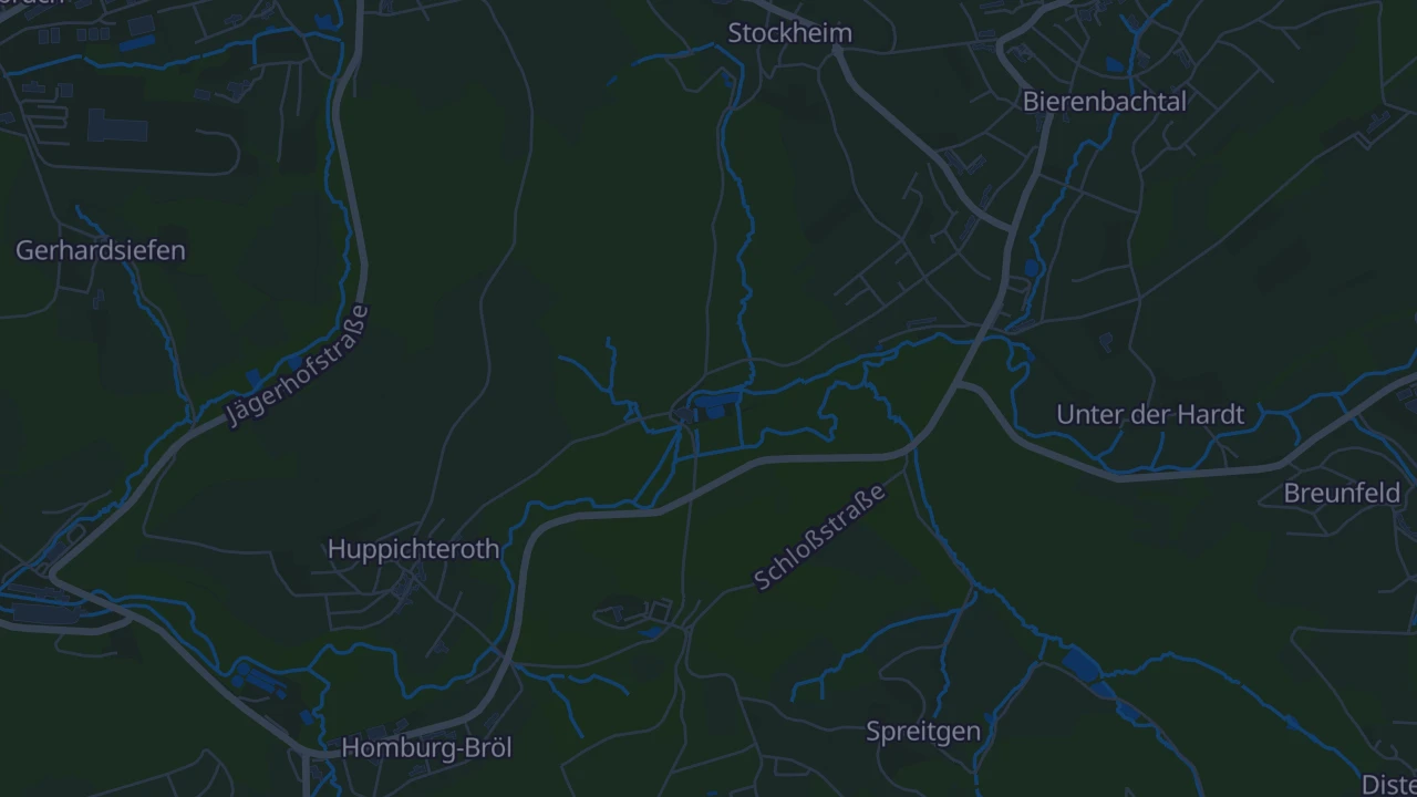Karte von Nümbrecht