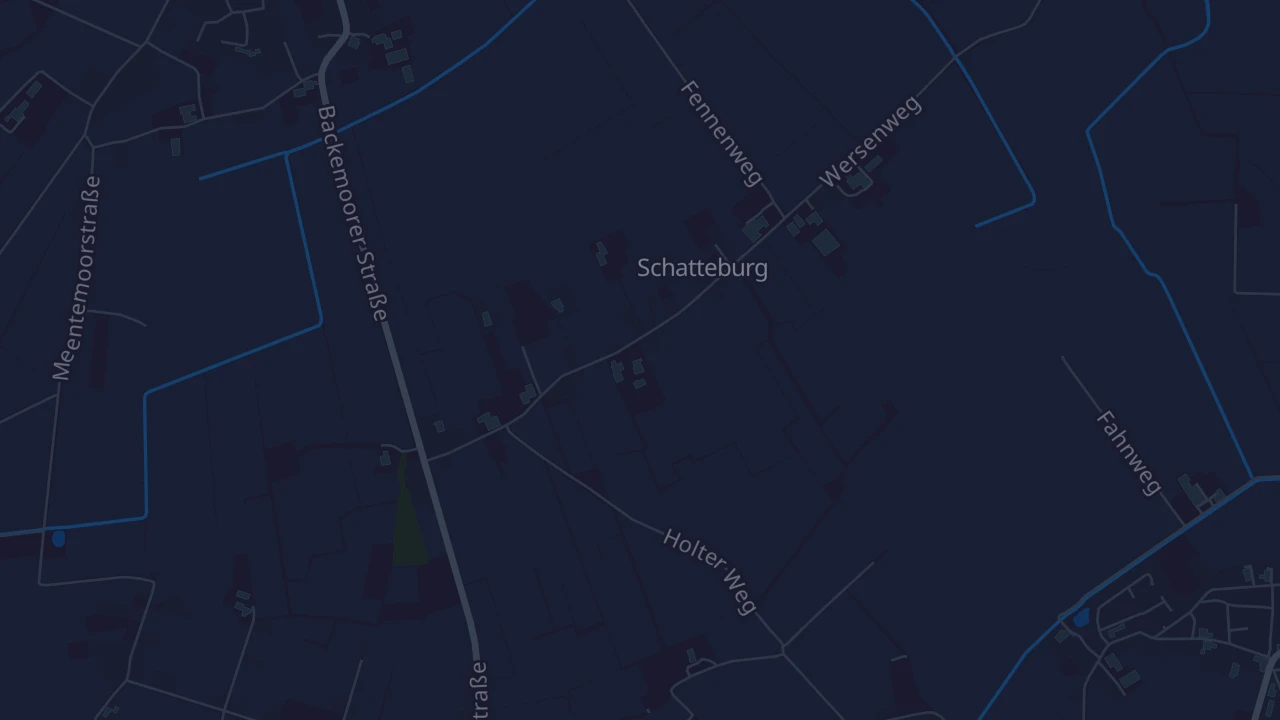 Karte von Rhauderfehn