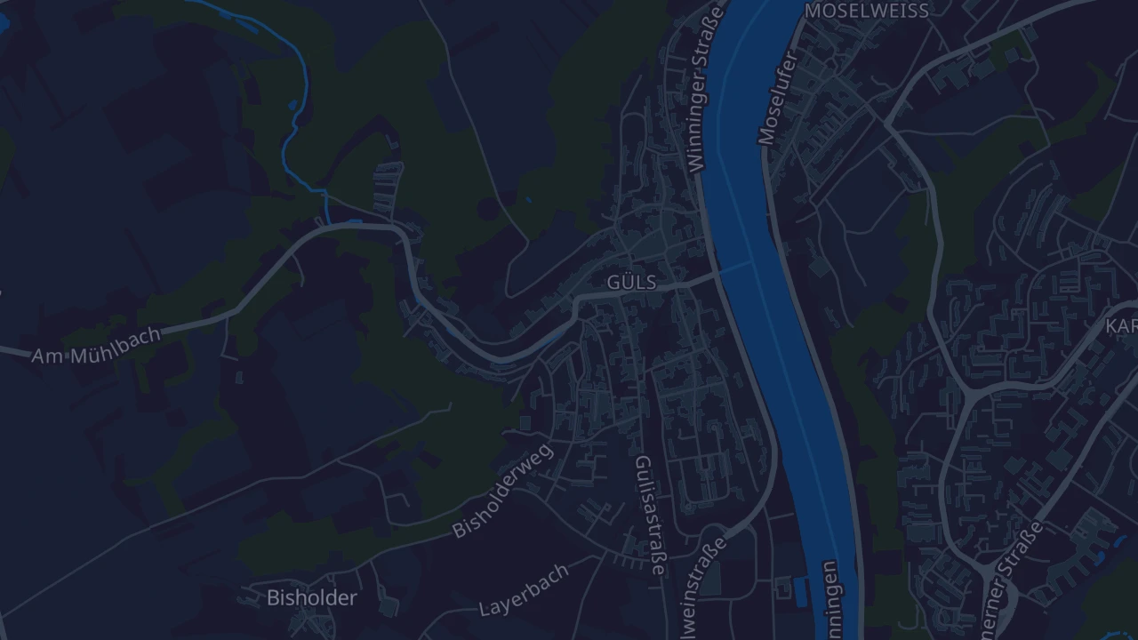 Karte von Koblenz