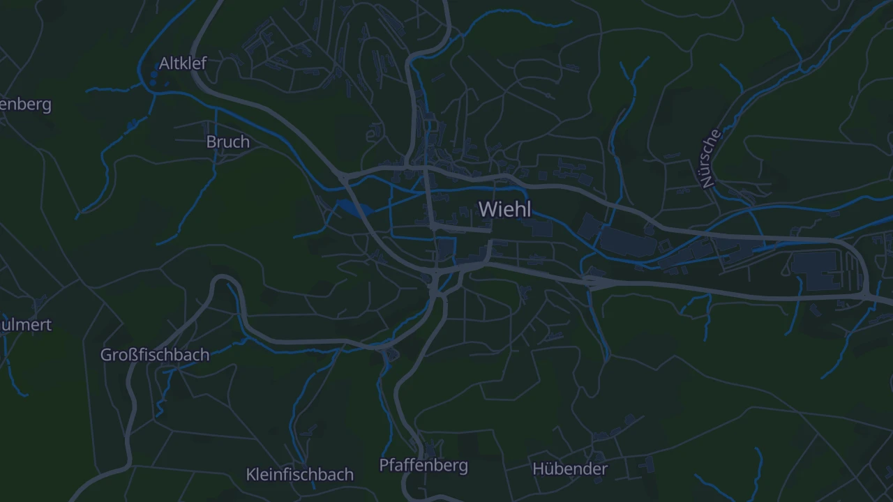 Karte von Wiehl