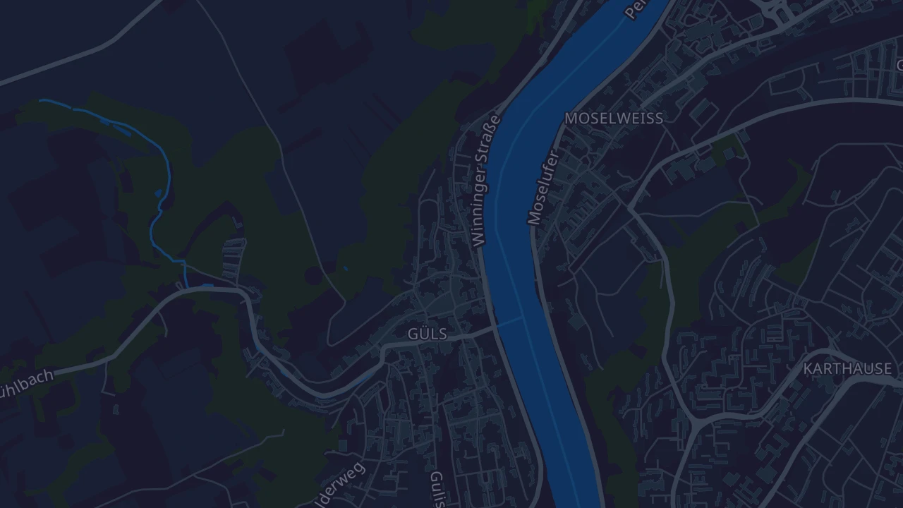 Karte von Koblenz