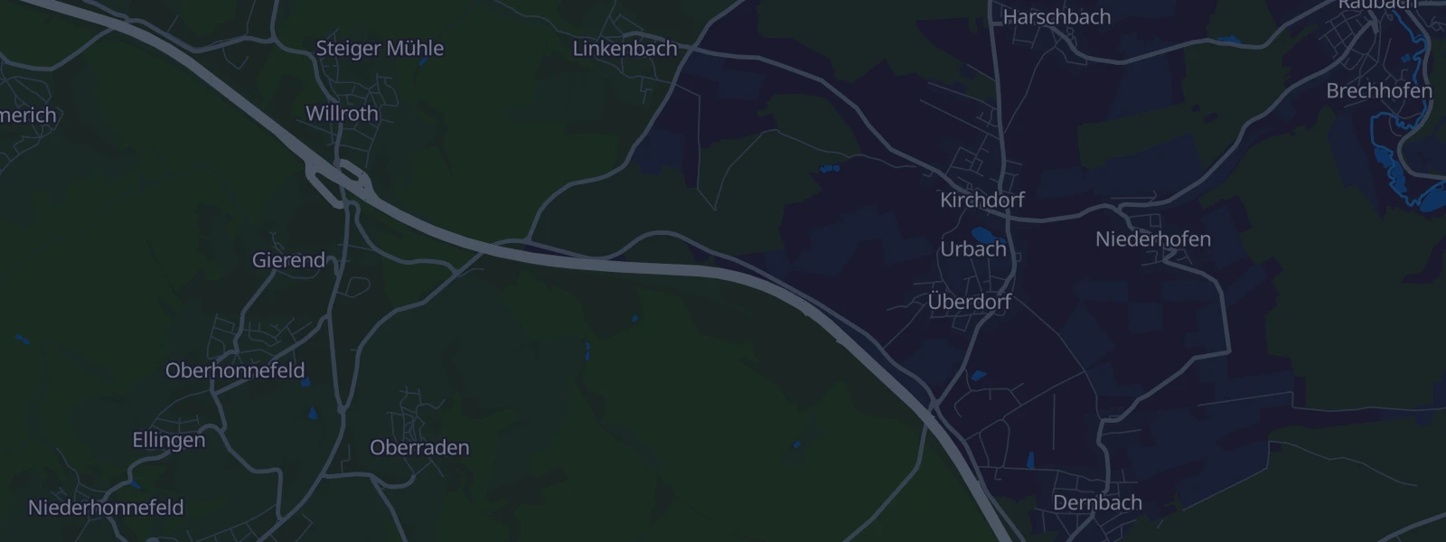 Karte von Überdorf