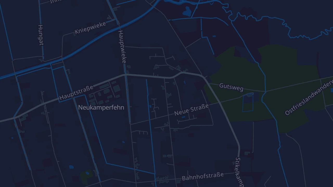 Karte von Neukamperfehn
