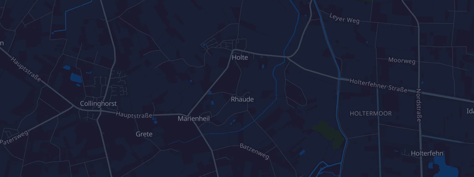 Karte von Rhaude