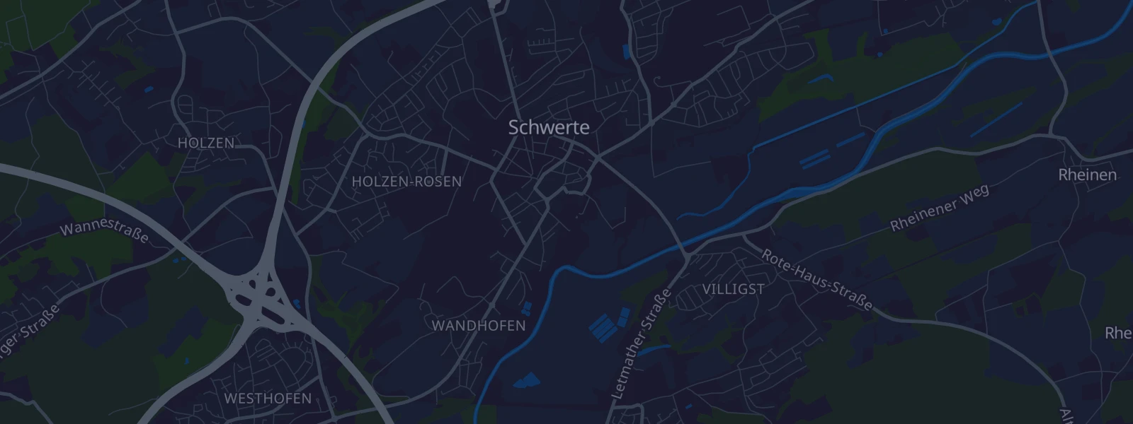Karte von Schwerte