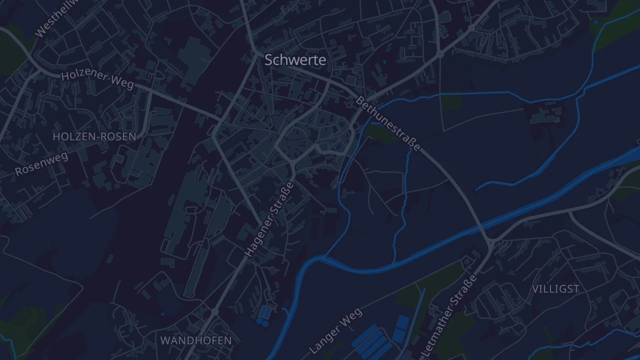 Karte von Schwerte