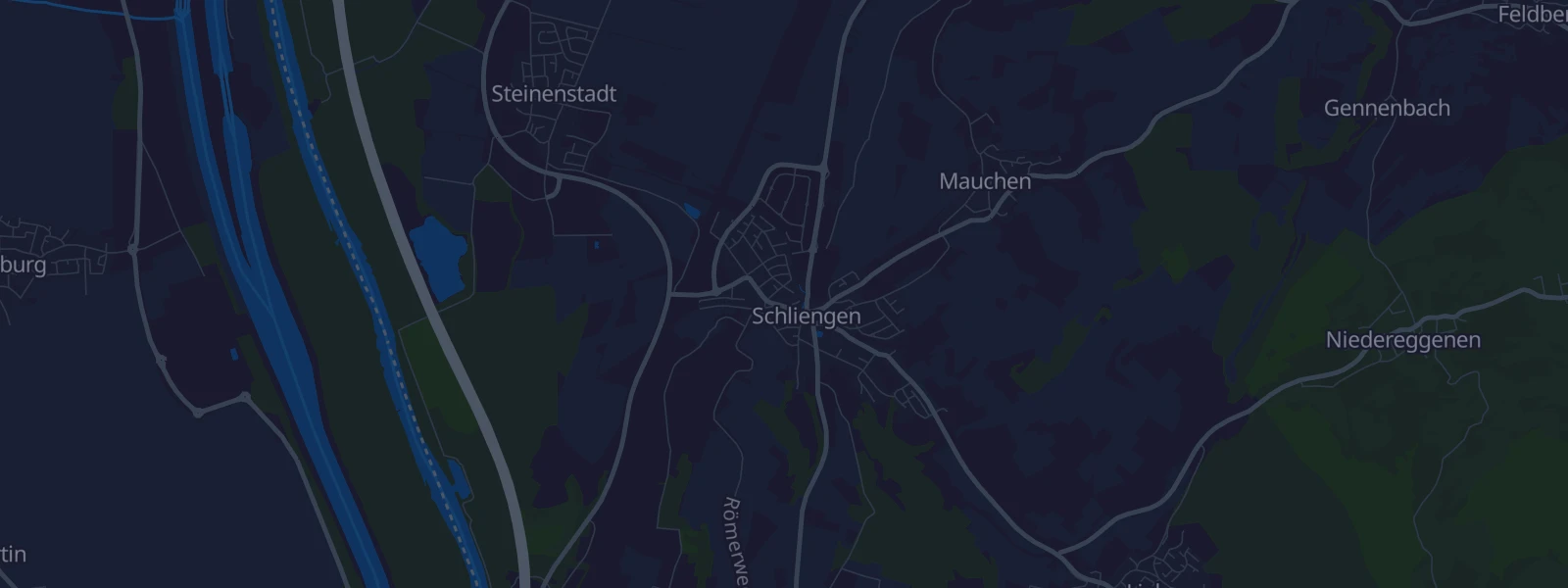 Karte von Schliengen