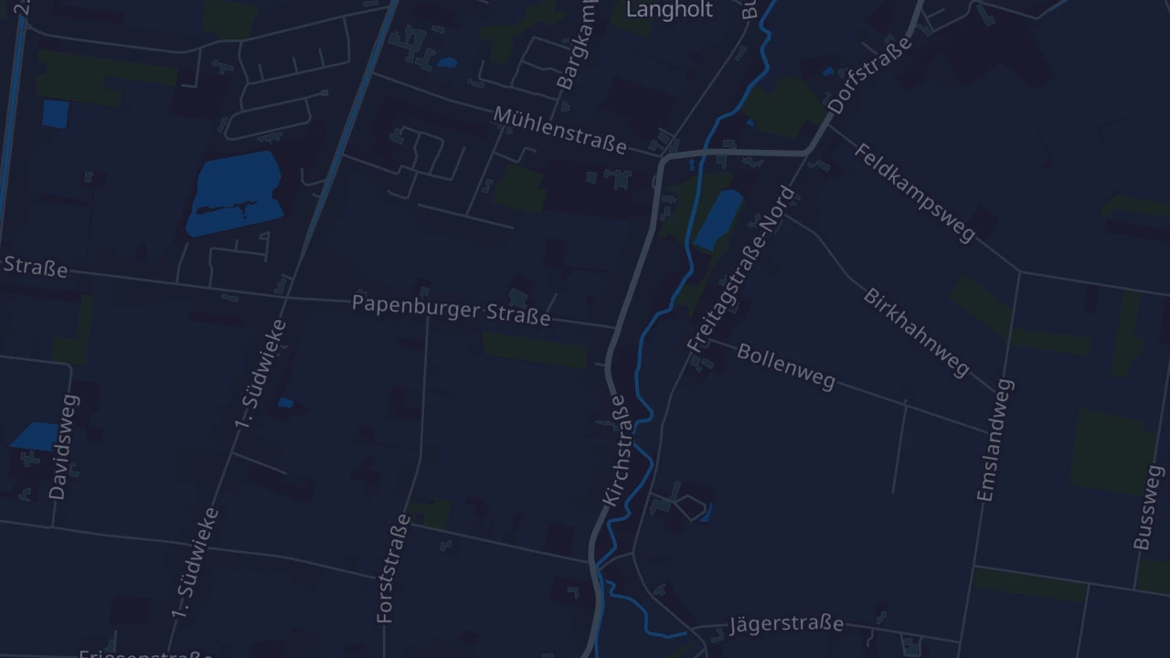 Karte von Langholt