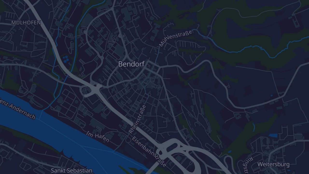 Karte von Bendorf