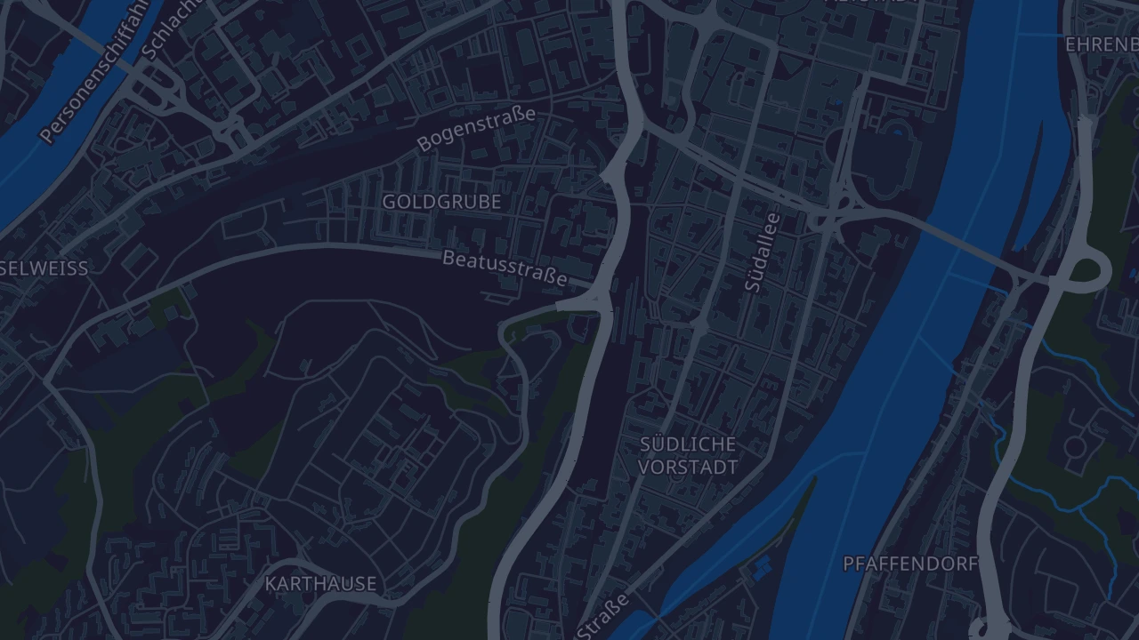 Karte von Koblenz