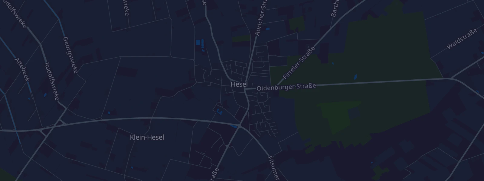Karte von Hesel