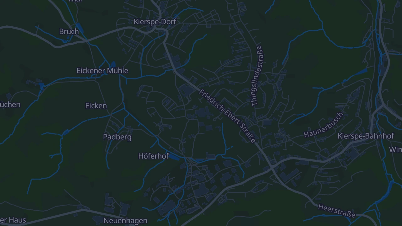 Karte von Kierspe